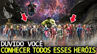 INACREDITÁVEL MAIS DE 60 HERÓIS JUNTOS NO PRÓXIMO VINGADORES [upl. by Cicero675]