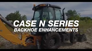 North America CASE Introduces PowerBoost Additional Backhoe Loader Enhancements [upl. by Broderick255]