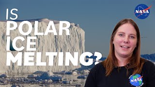 Is Polar Ice Melting We Asked a NASA Expert [upl. by Nosduh438]