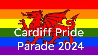 Cardiff Pride Parade 2024 [upl. by Ashlee]