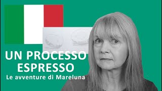 Storia in italiano Un Processo Espresso  Le avventure di Mareluna [upl. by Revorg56]