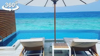 Relaxation in Paradise Maldives Holidays VR 360 video [upl. by Dewain594]