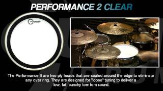 Performance II Clear Drumheads [upl. by Leggett388]