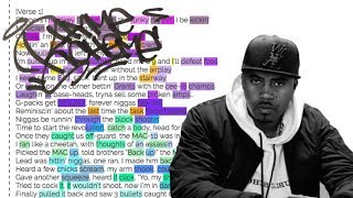 Rhyme Scheme  NY State of Mind Nas [upl. by Buford]