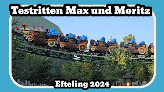 Testritten bij Max und Moritz Efteling 2024 [upl. by Enelhtak692]