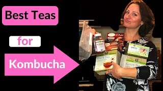 Kombucha Tea Recipe What are the best teas to use [upl. by Gathers]