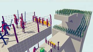 Zombie 100 Units vs EVERY UNIT  TABS  Totally Accurate Battle Simulator [upl. by Ursi]