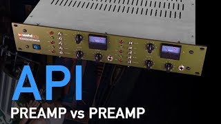 Preamp Shootout API vs Useful Arts SFP60 [upl. by Worra59]