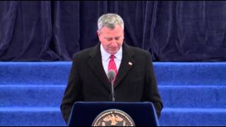 De Blasios NYC Mayoral Inauguration Highlights [upl. by Alphard]