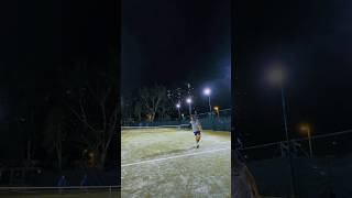 Overweening beginner plays 2 on 1 and learns a lesson  tennis [upl. by Lledroc]