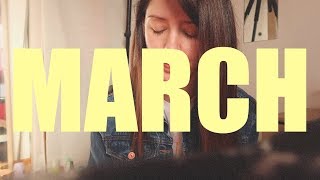 The one where dodie plays live  MARCH MONTHLY VLOG 2018 [upl. by Allerie]