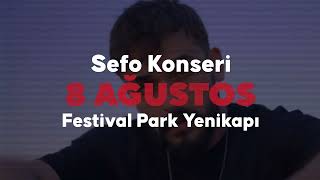 Sefo Konser  8 Ağustos 2022 İstanbul Festivali  Biletinial [upl. by Cavil]