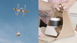 Google Drones Can Already Deliver You Coffee In Australia [upl. by Aserehs]