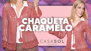 Cómo hacer una CHAQUETA a CROCHET en Tejer es de guapas [upl. by Bricker]