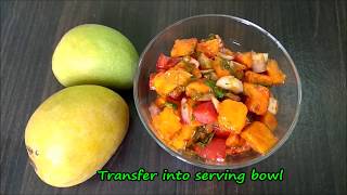 Spicy Mango Salad  Mango salad recipe [upl. by Territus]