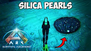 BEST Silica Pearl Locations on ARK Survival Ascended  The Island ASA [upl. by Siramed]