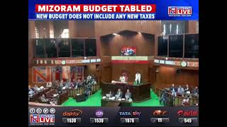 Mizoram CM ANNOUNCES RS 14209 CR BUDGET FOR 202324 [upl. by Eceeryt]