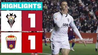 Resumen de Albacete BP vs CD Eldense 11 [upl. by Dean]