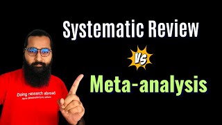 What is Systematic Review and MetaAnalysis Key Differences Explained [upl. by Yeroc]