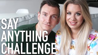 Say Anything Challenge med Anders [upl. by Icyac]