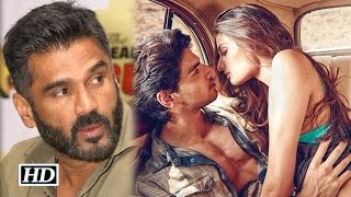 Suniel Shetty Reacts on his daughter Athiyas debut film Hero [upl. by Schulein784]