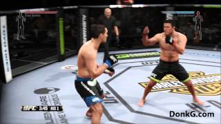 Chris Weidman vs Chael Sonnen Fight [upl. by Iphagenia]