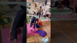 Weekend Recap Armbalancen Workshop mit Maxiyoga bei yogafürdich in Berlin shortvideo [upl. by Enaxor980]