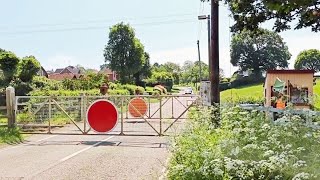 Cranbrook Road Level Crossing Kent [upl. by Tinor698]