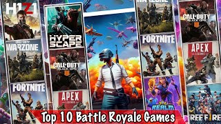 The 10 Battle Royale Games You MUST Play in 2024 [upl. by Siramed66]