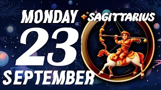 SAGITTARIUS ♐ 👀 You’re going to fall off from with this👁 HOROSCOPE FOR TODAY September 23 [upl. by Schild188]