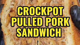 How to make the Pulled Pork Sandwich Pulled Pork Sandwich recipe [upl. by Nodarb]