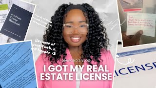 WEEK IN MY LIFE I Officially Received My Real Estate License  Using a Planner Again [upl. by Anirec384]