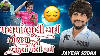 પલમાં ભૂલી ગઈ હો રાધા મને એકલો મેલી ગઈ  Jayesh sodha new song  Jayesh sodha live program 2024 [upl. by Myra]