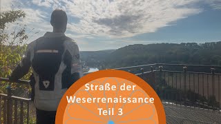 Motorradtour entlang der Straße der Weserrenaissance durch das Weserbergland  Teil 3 [upl. by Ahsiyk]