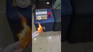 Gst flame detector testing with Ctec fire panel [upl. by Edasalof729]