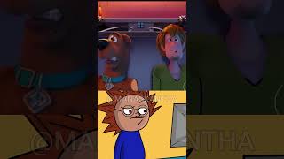 Scooby and shaggy switch FDE Funny Drawing Episodes😂😂 shorts funny animation [upl. by Vassaux]