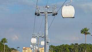 Disney Skyliner Full Load and Capacity Testing [upl. by Wrdna171]