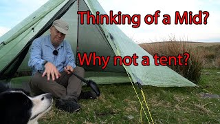 MLD DuoMid mid tarp tent Pitching guide and review following Tarptent Scarp usage Which is better [upl. by Aohsoj502]