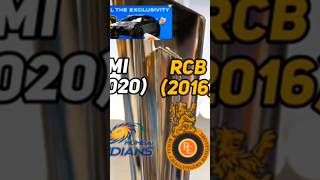 MI 2020 vs RCB 2016 ipl comparison cricket viralshorts [upl. by Nmutua]