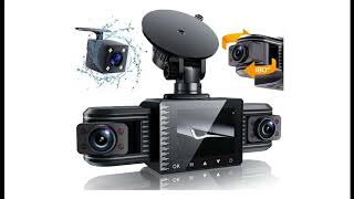 iiwey T1pro Dash Cam Front and Rear Inside 3 Channel 1080P  Features Highlight [upl. by Eirual106]