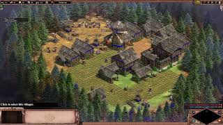 1v1 LUDACRIS FOREST NOTHING MAP  Age of Empires 2 Definitive Edition [upl. by Odell]