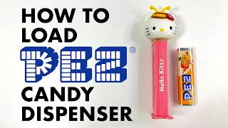 Watch amp Learn How To Refill amp Load PEZ Candy Dispenser [upl. by Kalb756]