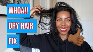 UPDATED Best Tips amp Products for Moisturizing and Sealing Relaxed Hair  Style Domination [upl. by Hairabez]