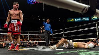 Danny Garcia finishes Brandon Rios in 2018 KO of the Year [upl. by Lizzie]