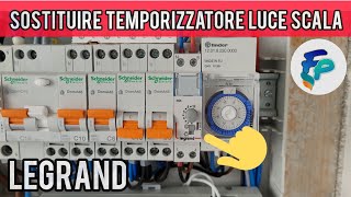 Sostituire temporizzatore Legrand per luci scala [upl. by Enenaj]