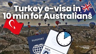 Turkey eVisa for Australian Citizens ivisa turkeyvisa [upl. by Nirtak]