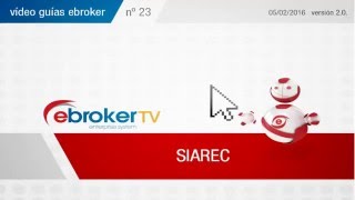 ebroker SIARECV2 [upl. by Otecina258]