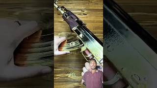 gold AK47 Who needs this😱 toys gelblasters airsoft toysgun [upl. by Maxine258]