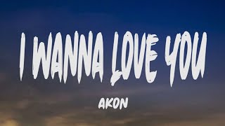 Akon  I Wanna Love You Lyrics [upl. by Maggee]