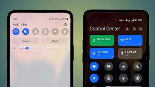 Samsung Control Center Change  How To Change Control Center In Samsung [upl. by Htir]